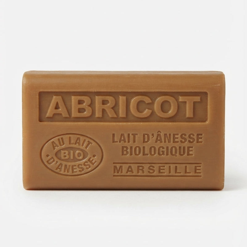 Savon Abricot Exfoliant au Lait d'Ânesse BIO (125g)