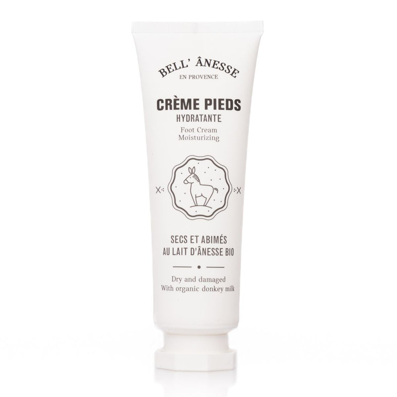 Crème Pieds Hydratante au Lait d'Ânesse BIO