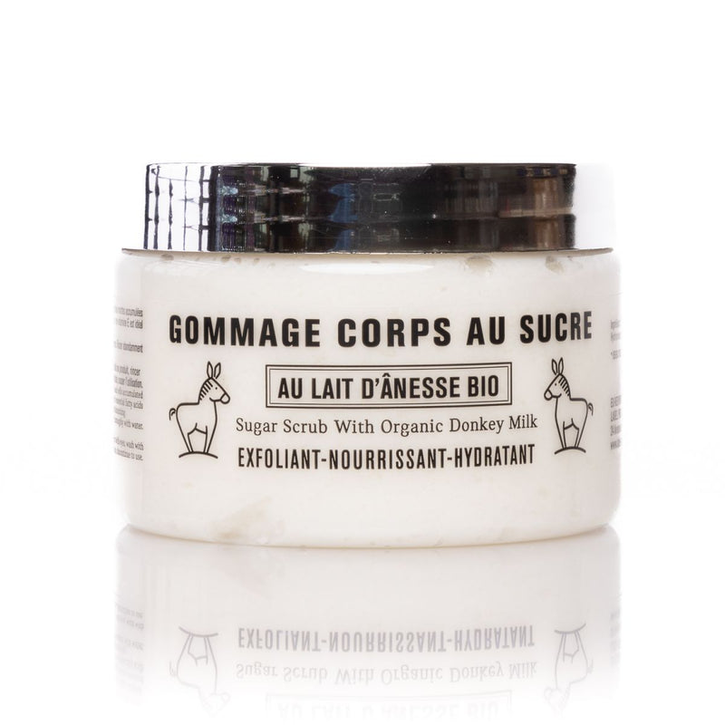 Gommage Corps au Sucre et au Lait d'Ânesse BIO