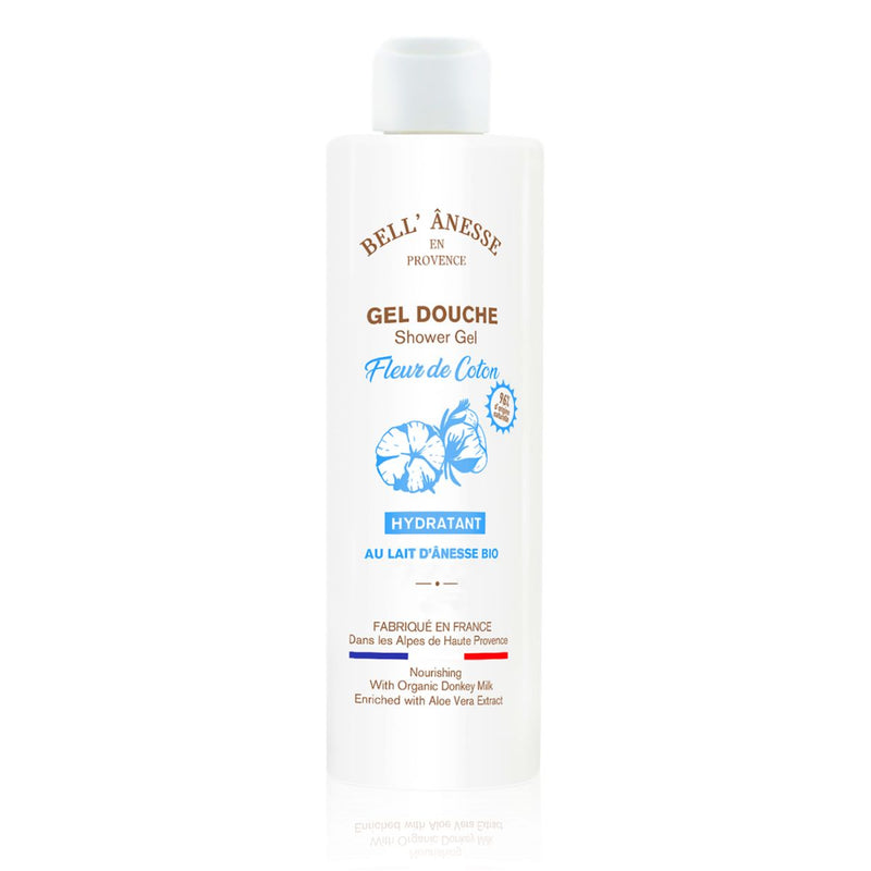 Gel Douche Fleur de Coton au Lait d'Ânesse BIO
