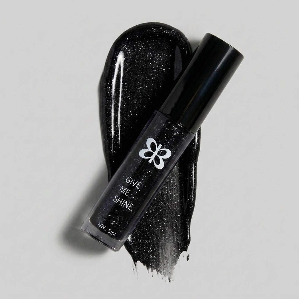 Give Me Shine - Eyeliner Coloré Pailleté – couleur Black Smoke Glitter