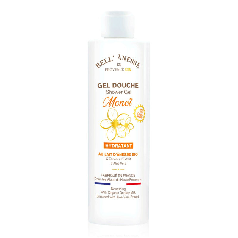 Gel Douche au Lait d'Ânesse BIO au Monoï