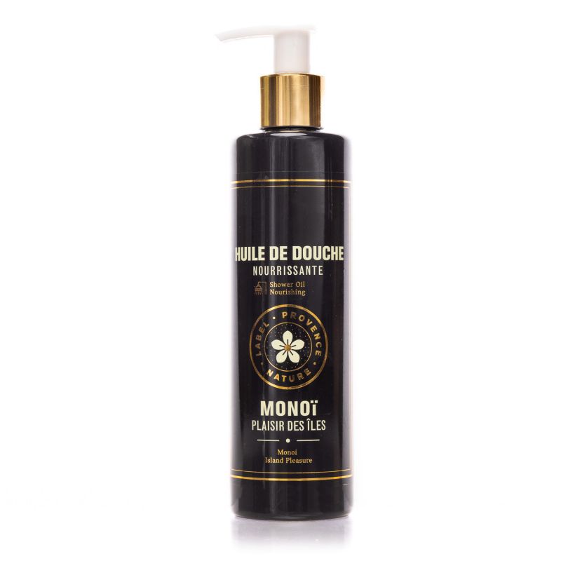 Huile de Douche Exfoliante au Lait d'Ânesse BIO au Monoï