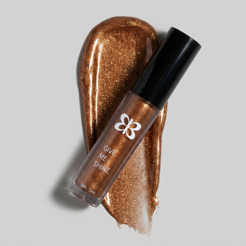 Give Me Shine - Eyeliner Coloré Pailleté – couleur Antique Bronze