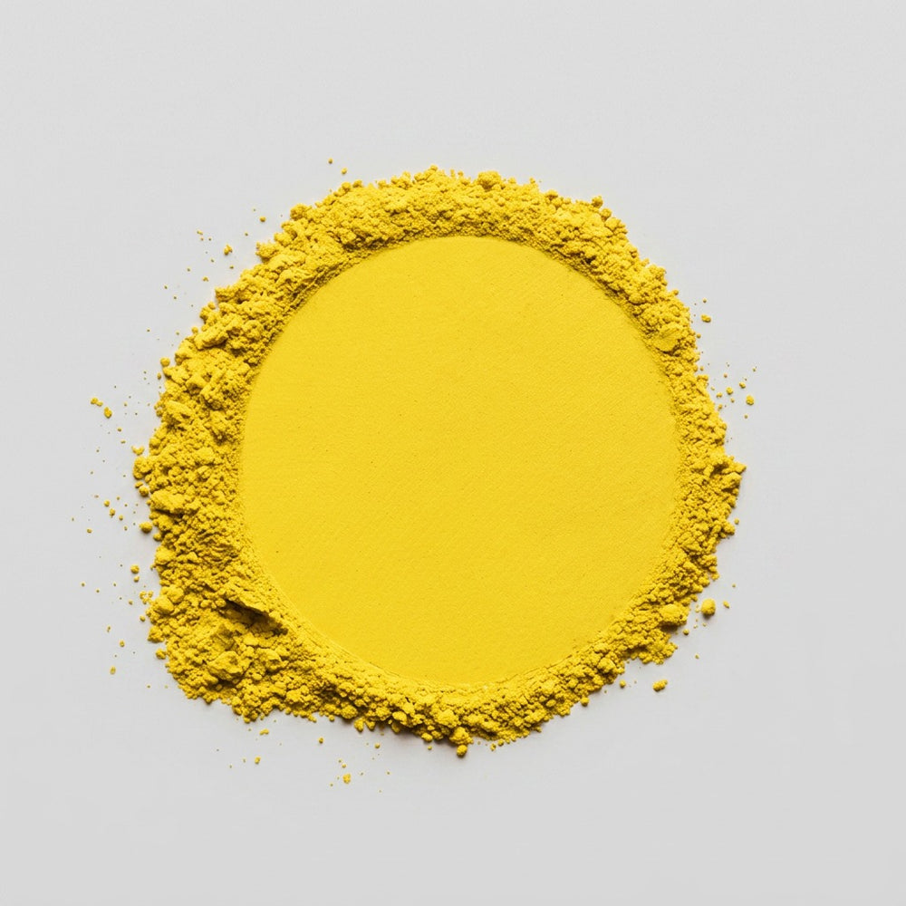 Ombres à Paupières Poudre Mattes – couleur Jaune Fluo