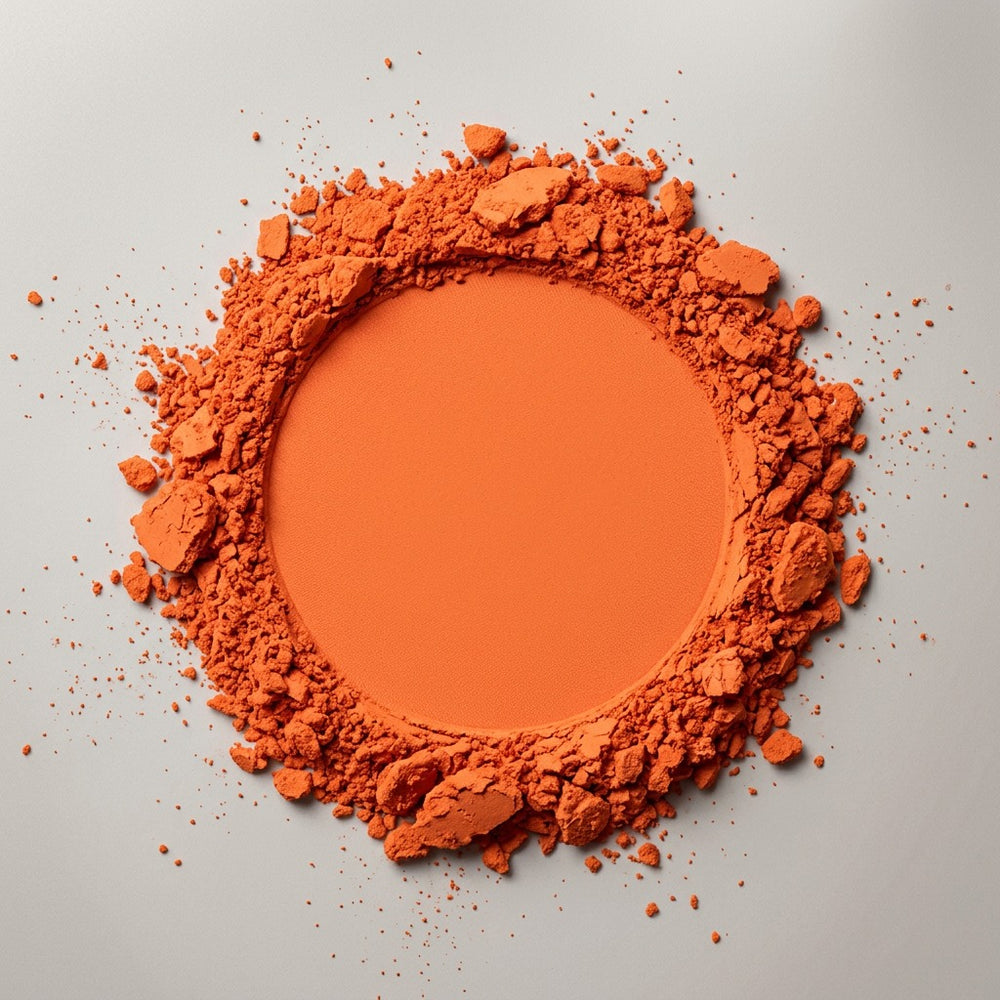 Ombres à Paupières Poudre Mattes – couleur Orange Intense