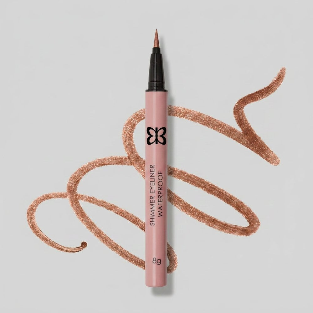 Eyeliner Irisé Waterproof – couleur Quartz Rose
