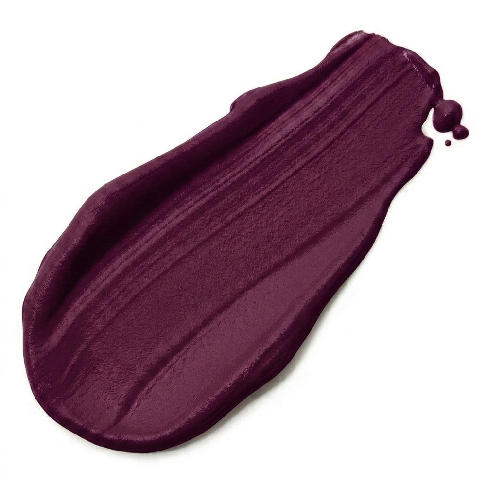 Encre à Lèvres Matte – couleur Violet Profond Pailletté