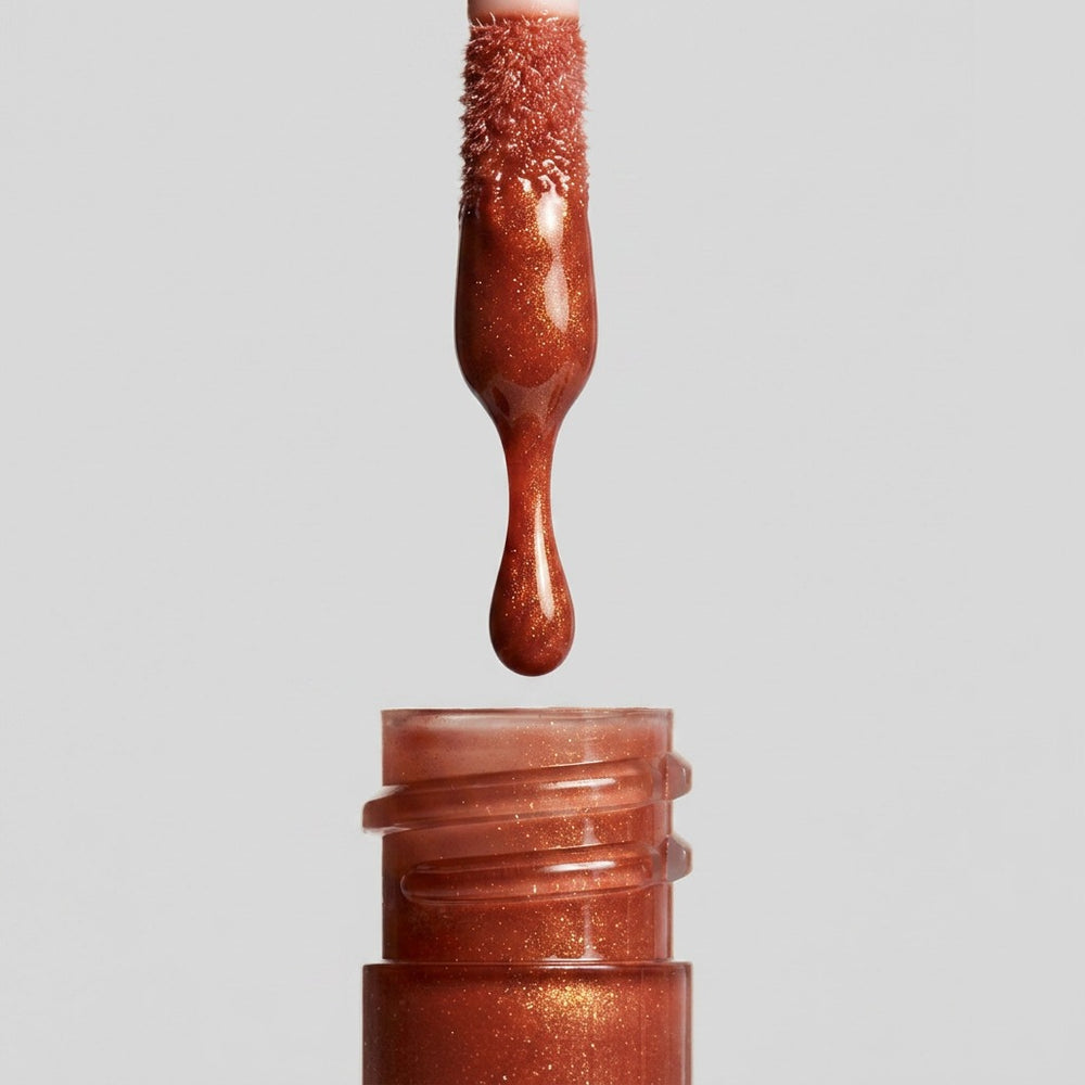 Encre à Lèvres Métallique – couleur Cuivre Orangé