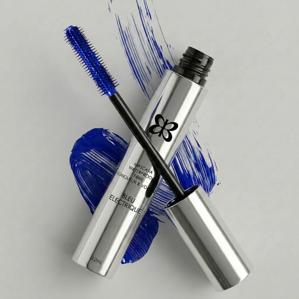 Mascara Waterproof Longueur & Volume – couleur Electric Blue