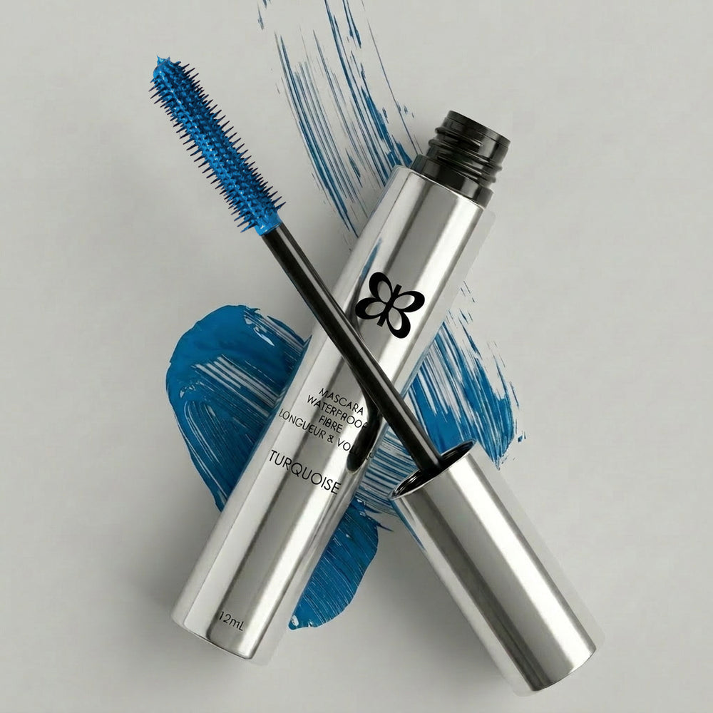 Mascara Waterproof Longueur & Volume – couleur Turquoise