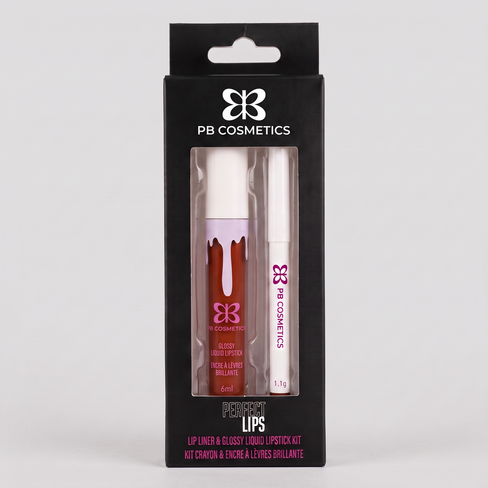 Perfect Lips - Pack Gloss & Crayon à Lèvres – composition Peachy Kiss