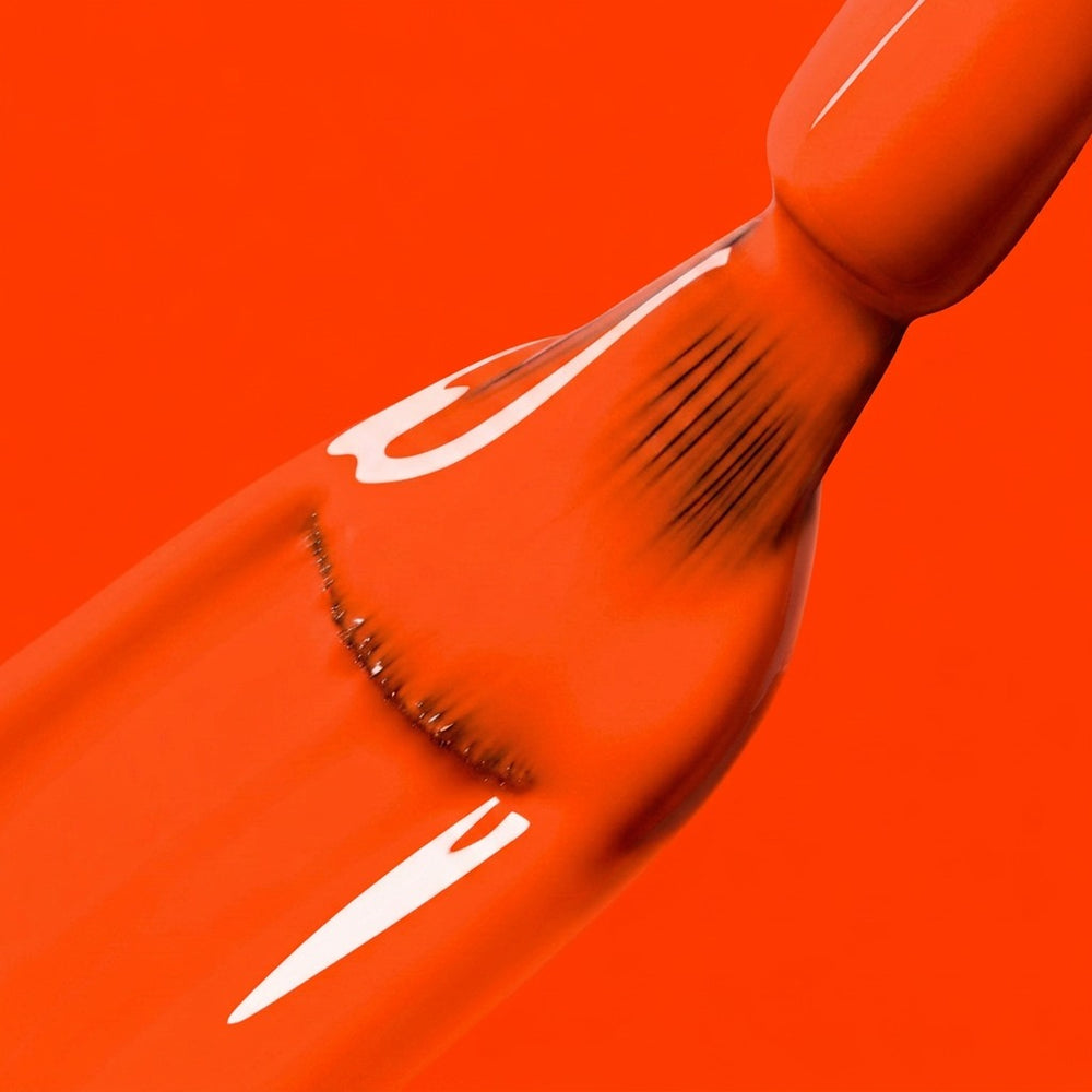 Vernis à Ongles UV Semi-Permanent SANS HEMA – couleur Orange Hypnotique