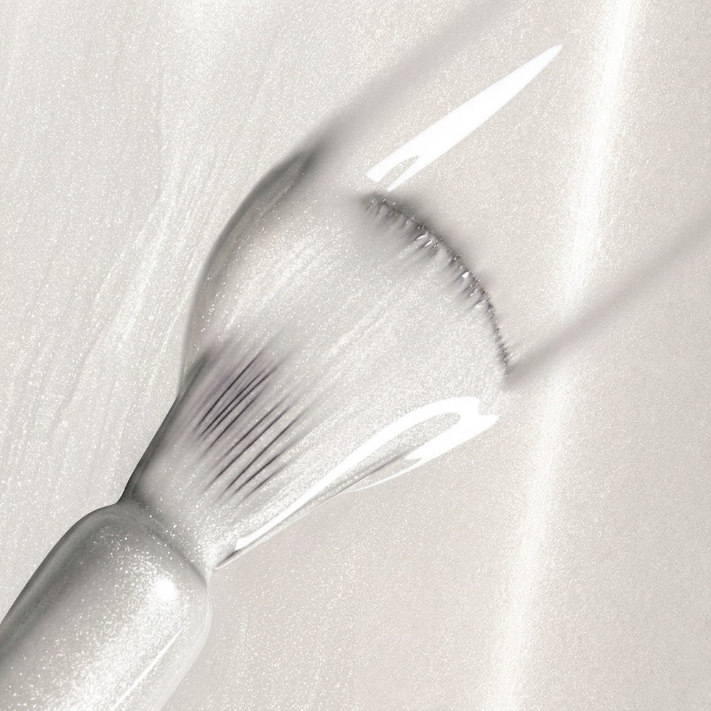 Vernis à Ongles UV Semi-Permanent SANS HEMA – couleur Blanc Scintillant