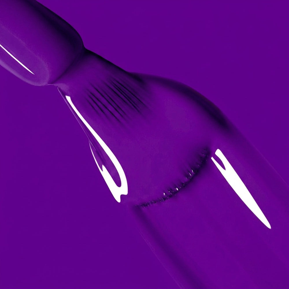 Vernis à Ongles UV Semi-Permanent SANS HEMA – couleur Violet Psychédélique
