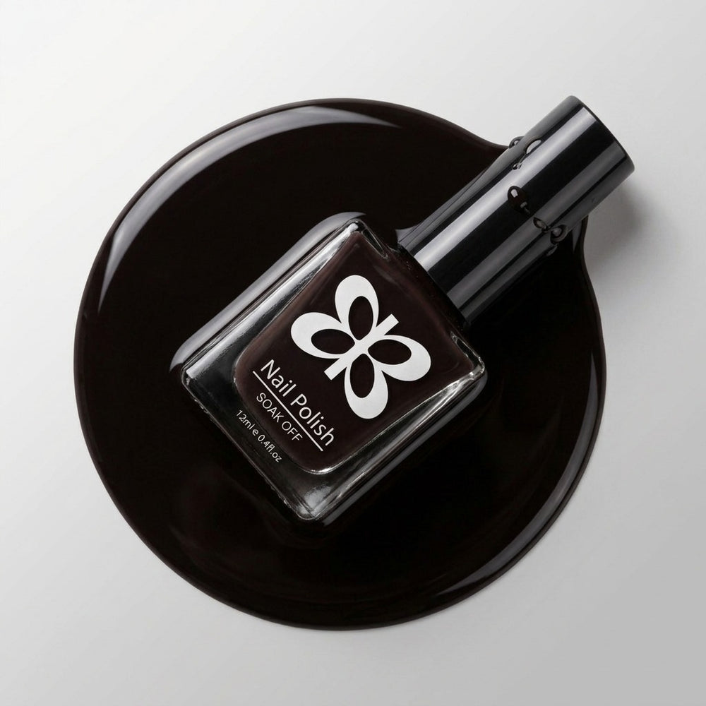 Vernis à Ongles HD – couleur Noir Intense