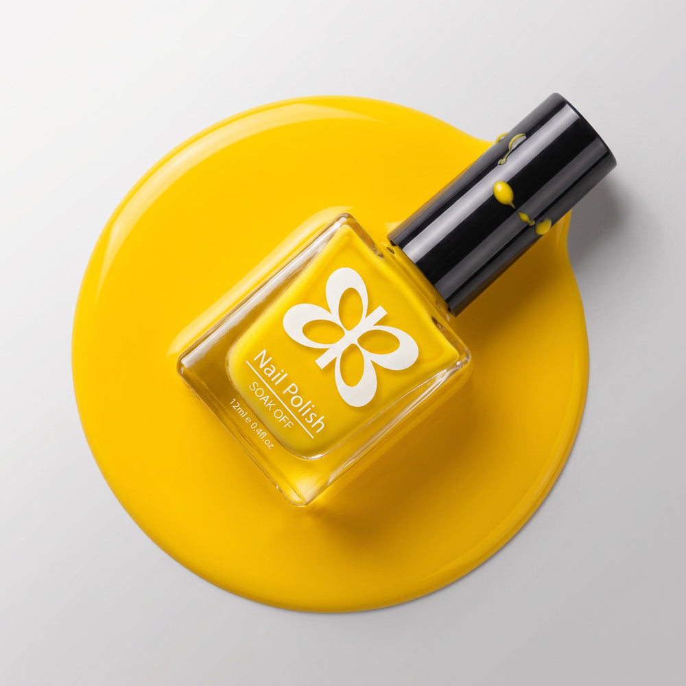 Vernis à Ongles HD – couleur Jaune Citron