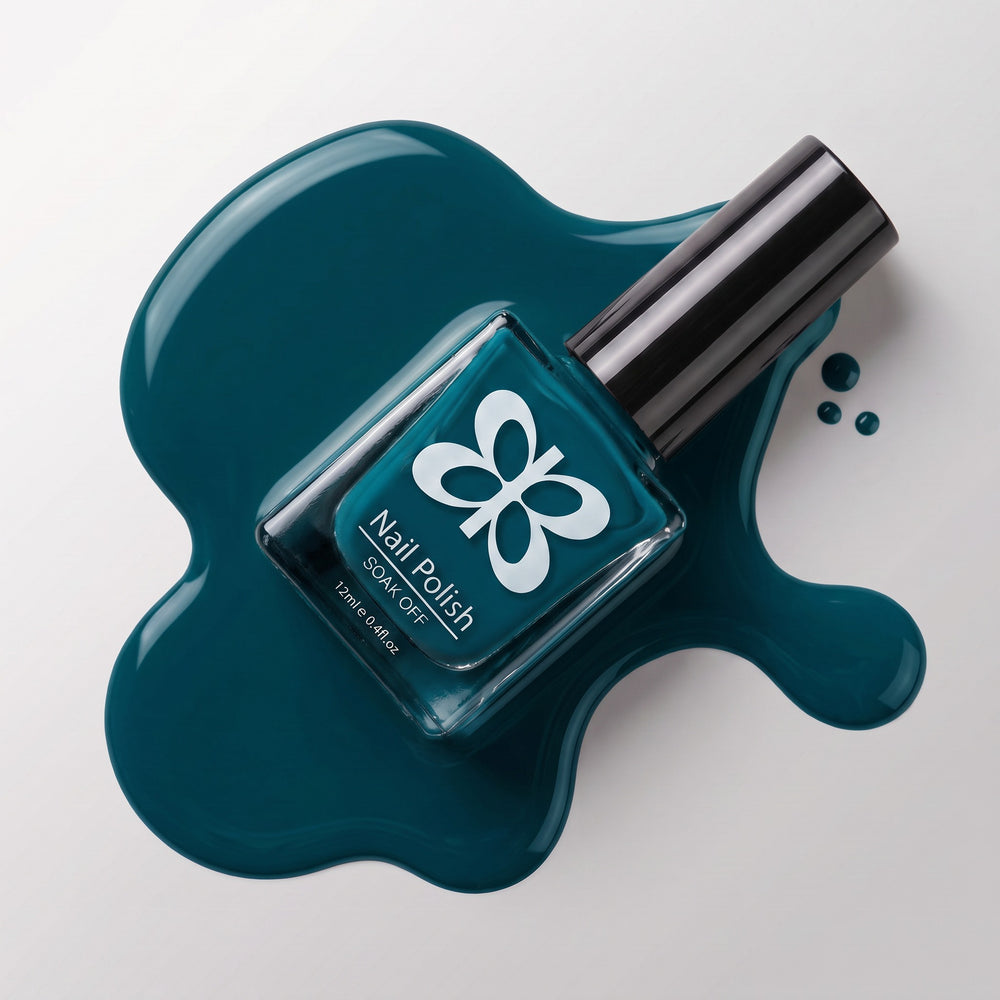 Vernis à Ongles HD – couleur Bleu Pétrole