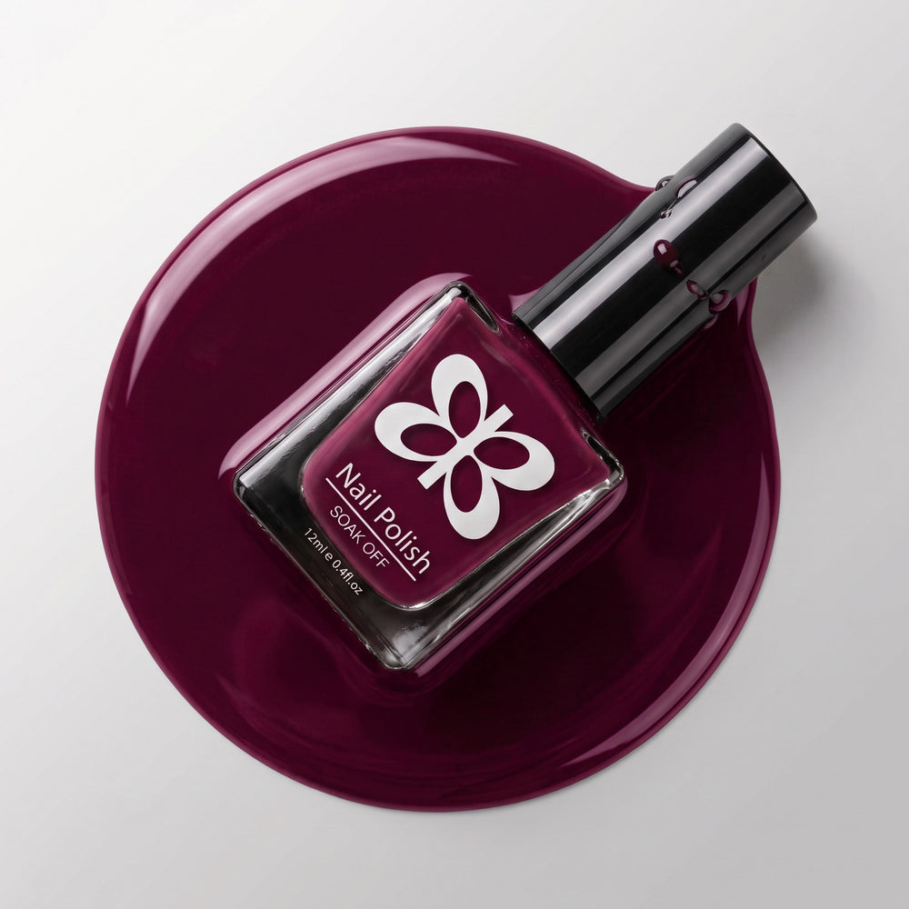 Vernis à Ongles HD – couleur Prune Intense