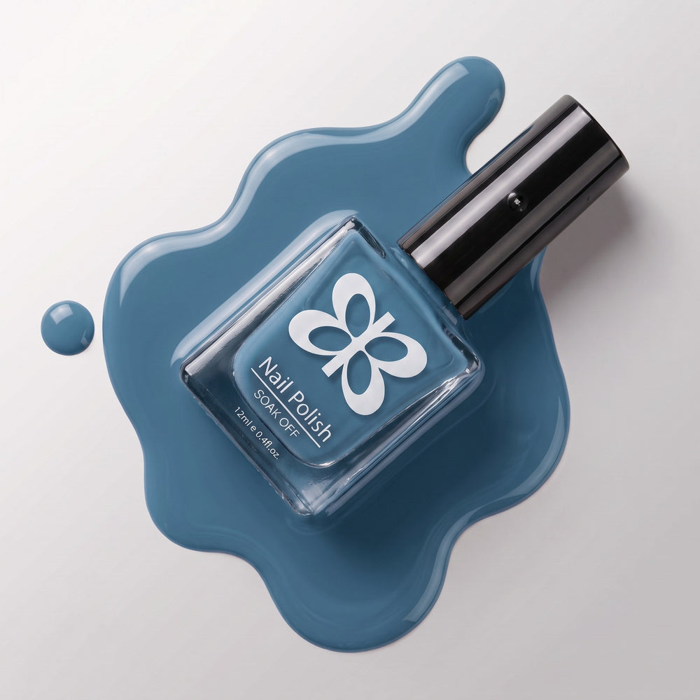 Vernis à Ongles HD – couleur Bleu Rétro